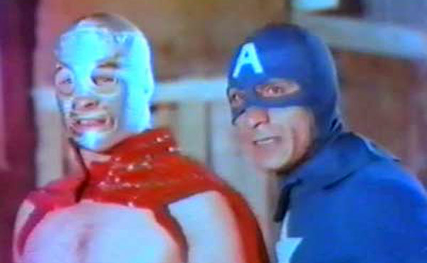 Captain America And Santo Vs. Spider-Man [1973]